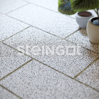 Steingot Плита 600х300 Белый гранит (Bianco Nero) 80 мм
