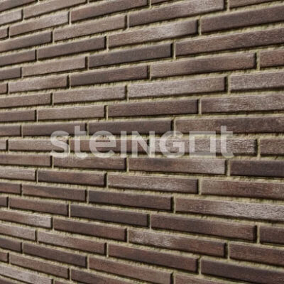Steingot Ригельный кирпич Бурый камень (Stein Brown) (полный прокрас) 70 мм