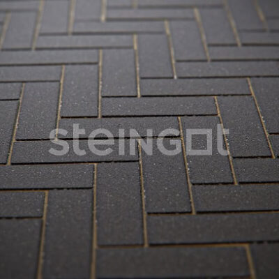 Steingot Тротуарная плитка Паркет Черный 60 мм [На заказ]
