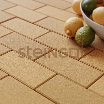 Steingot Тротуарная плитка Прямоугольник 200*100*60 Желтый (верхний прокрас, минифаска) [На заказ]